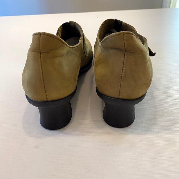 Arche Olive Green Suede Booties EU Size 39 US Size 8 / 8.5 - Picture 6 of 9